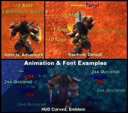 Scrolling Combat Text